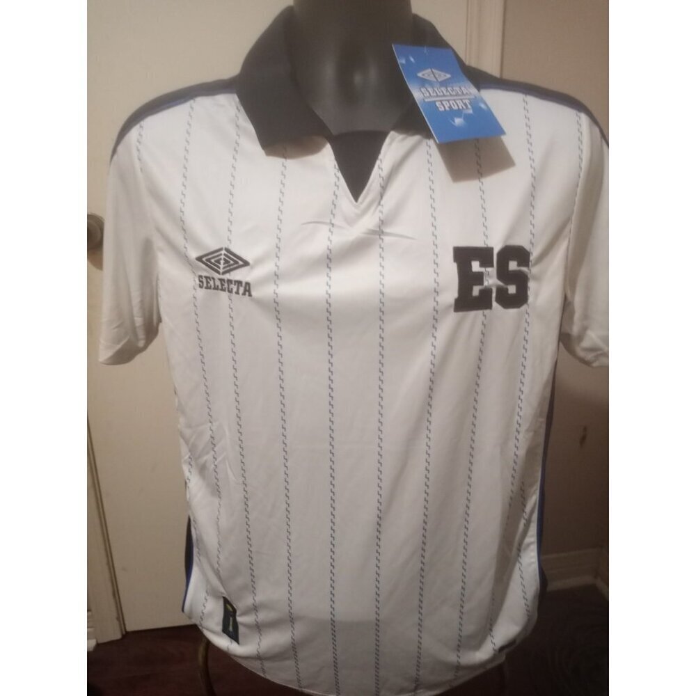 NWT Selecta Sport El Salvador Soccer / Futbol Jersey Shirt Men's Size Medium M